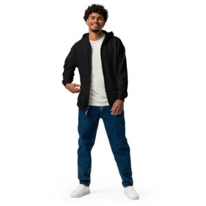 Sudadera gruesa con capucha y cremallera